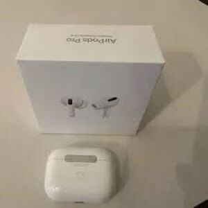 Apple AirPods Pro with White Charging Case